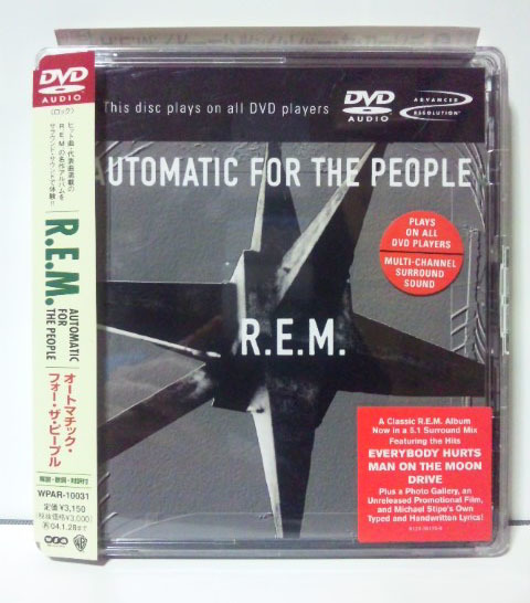 限定セール，人気SALE DVDオーディオ R.E.M. / オートマチック フォー ザ ピープル REM Automatic for the People DVD Audio(R.E.M.)｜売買されたオークション情報、yahooの商品情報をアーカイブ公開 - オークファン R