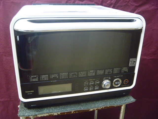 東芝 石窯ドーム : スチームオーブンレンジ グランレッド | ER-LD330(W