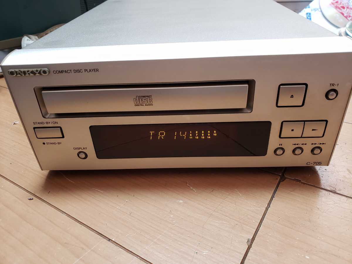 新品，新作 ONKYO CDデッキ C-705 整備品(ONKYO)｜売買されたオークション情報、yahooの商品情報をアーカイブ公開 - オークファン ONKYO