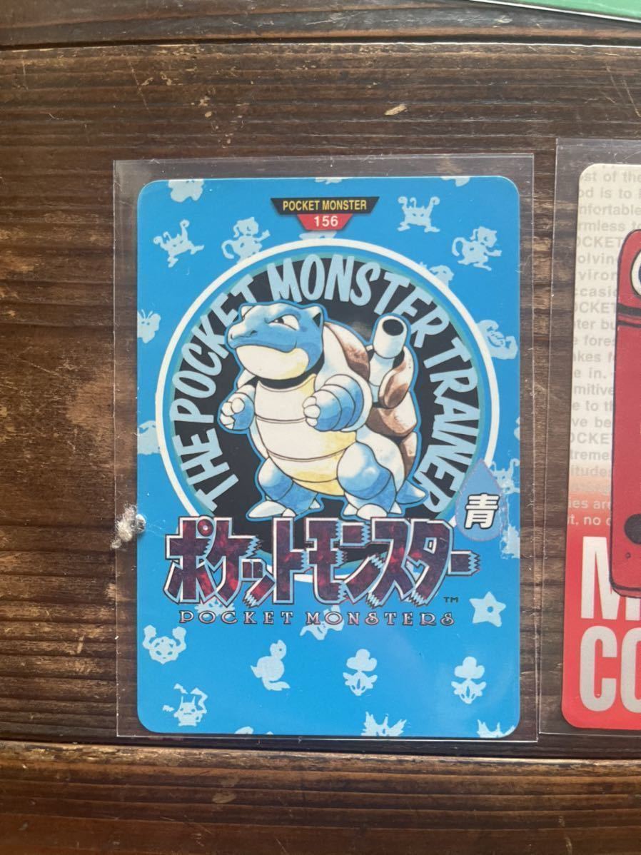 ポケモンカードダス ポケモンカード カメックス ポケモン図鑑 赤 緑 1