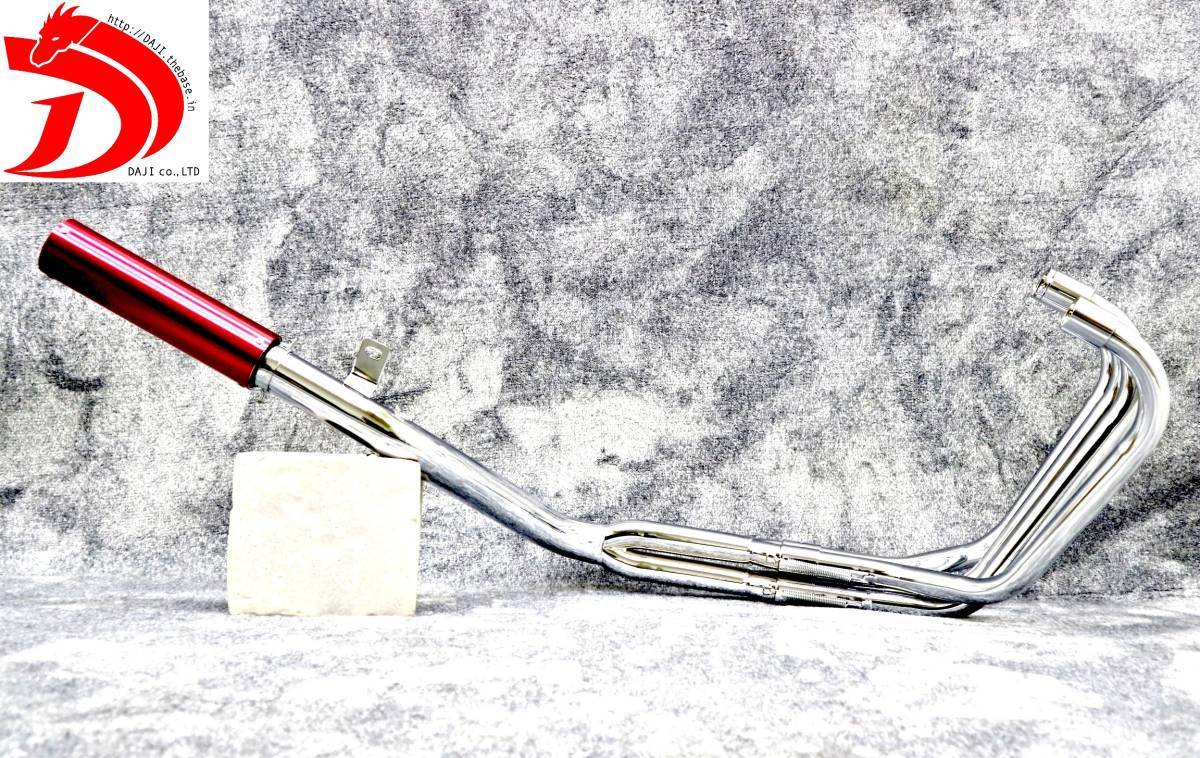 XJR400マフラー DJガニマタ管 ゼファー400 DJガニマタ 6分割