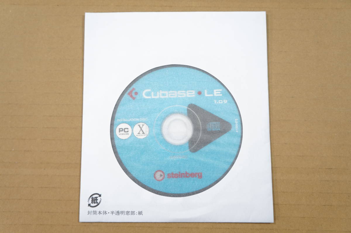 Steinberg Cubase Le Dawソフト Dtmソフト アップグレード等に 未登録 Dtm Daw 売買されたオークション情報 Yahooの商品情報をアーカイブ公開 オークファン Aucfan Com