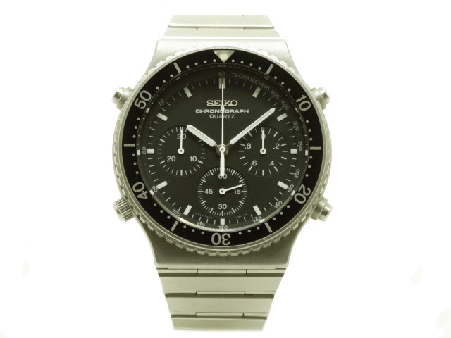 SEIKO/セイコー Speedmaster/スピードマスター クロノグラフ 7A28-7040 クォーツ 電池交換済 中古