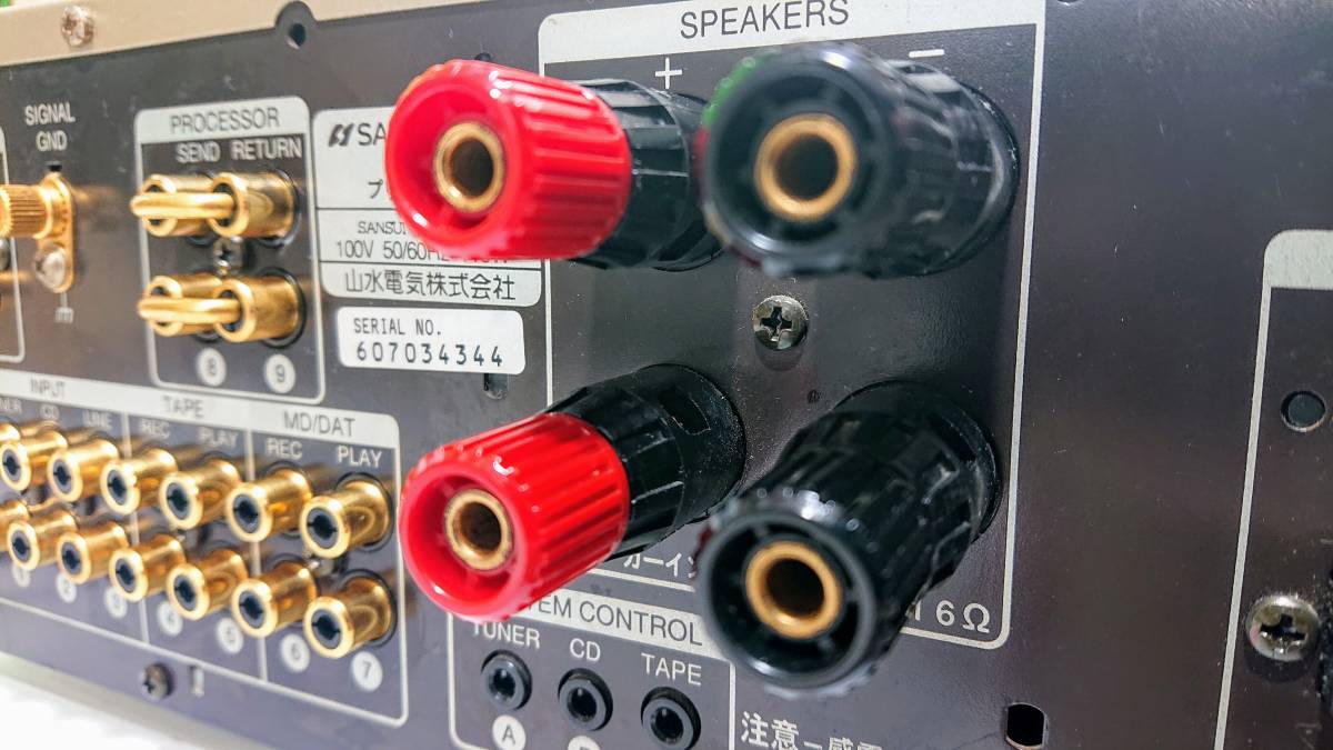 □希少動作品！！□SANSUI サンスイ プリメインアンプ A-α7□名門