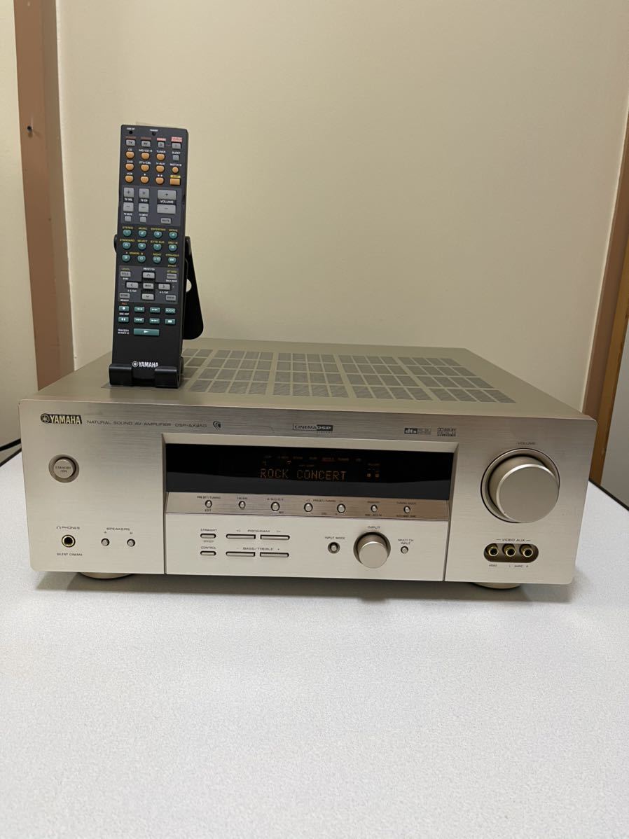 人気セール，品質保証 当時定価48000円 YAMAHA ヤマハ DSP-AX450アンプ リモコン付(ヤマハ)｜売買されたオークション情報、yahooの商品情報をアーカイブ公開 - オークファン ヤマハ