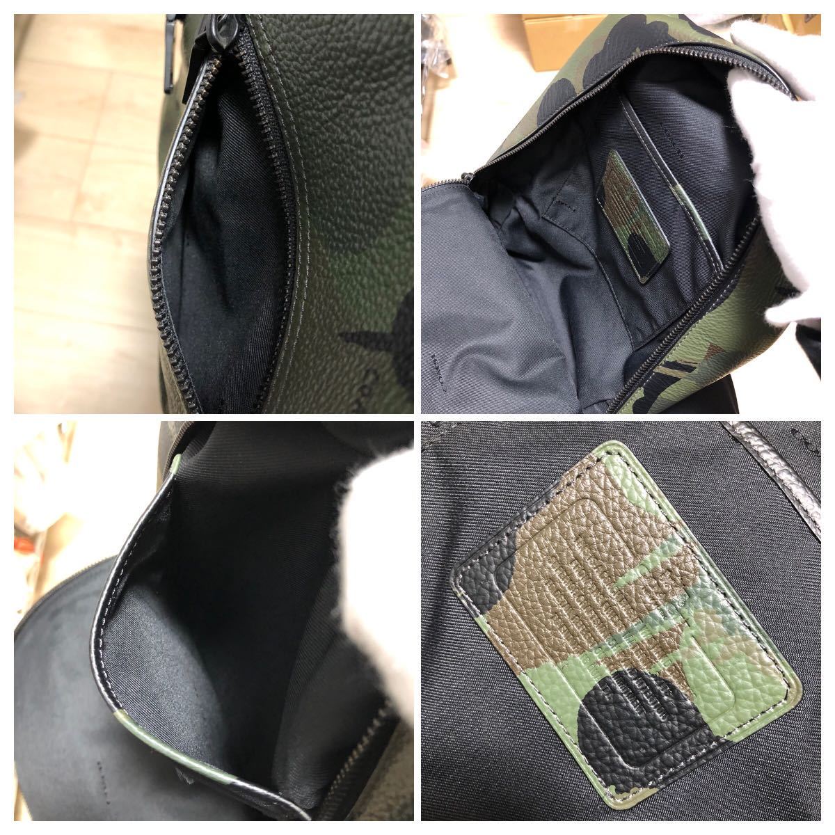 大幅値下げ】【新品同様】 ミッキーコラボ COACH コーチ マンハッタン 