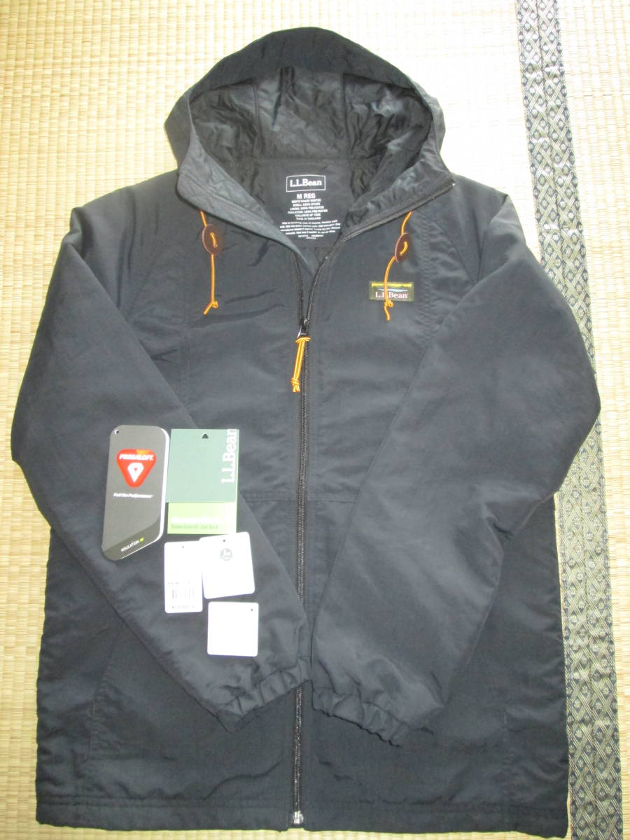 ★マウンテン クラシック インサレーテッド ジャケット エルエルビーン L.L.Bean★黒 JPN M 着用少