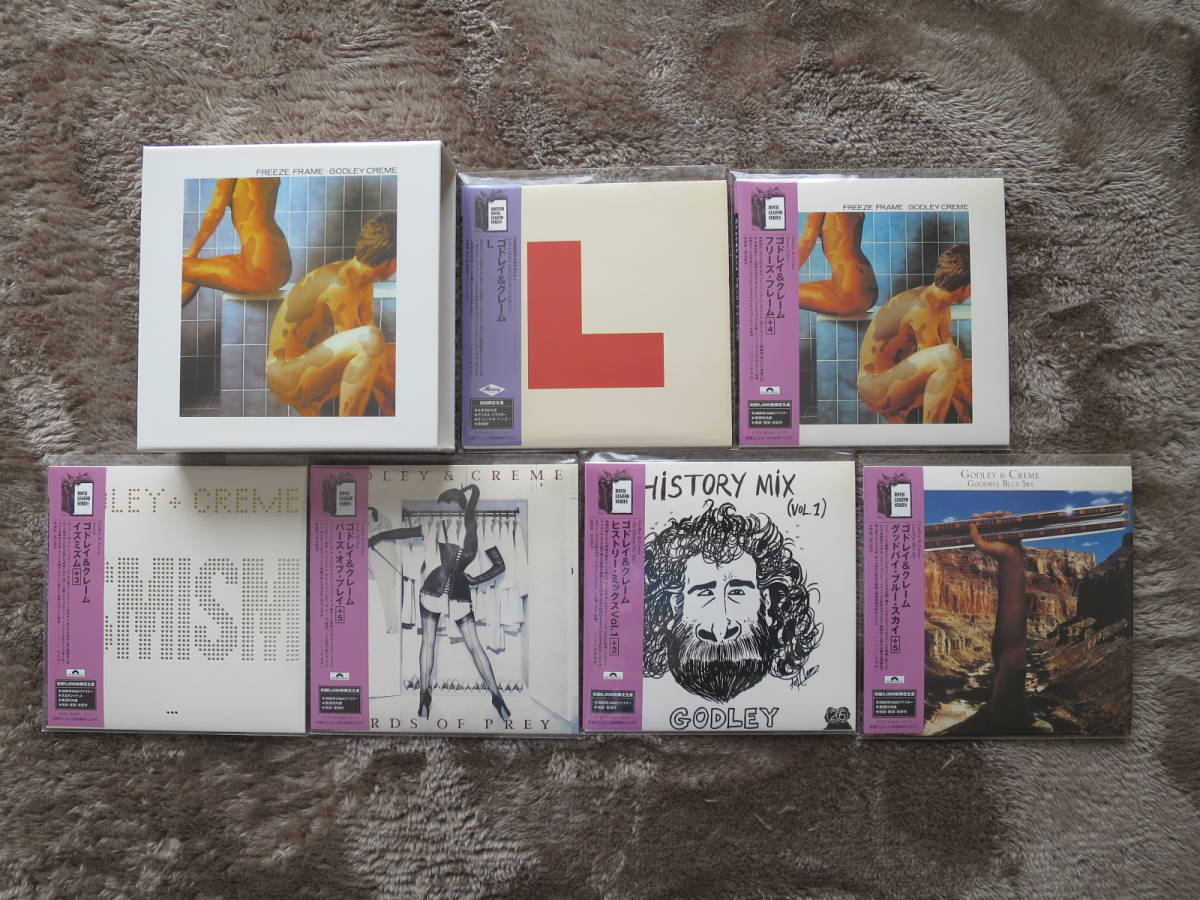 新作，限定SALE DU特典Box付き 紙ジャケ Godley & Creme 5+1タイトル 10cc(10cc)｜売買されたオークション情報、yahooの商品情報をアーカイブ公開 - オークファン 0～9