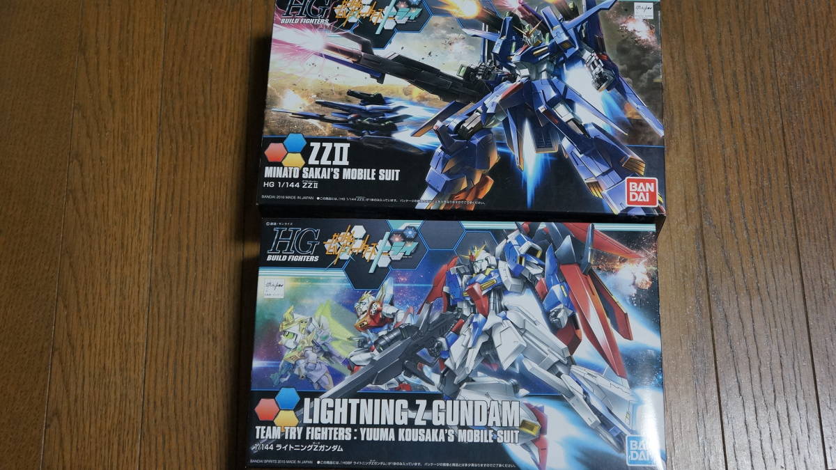 △HG ZZⅡ ダブルゼッツー HG ライトニングゼータガンダム