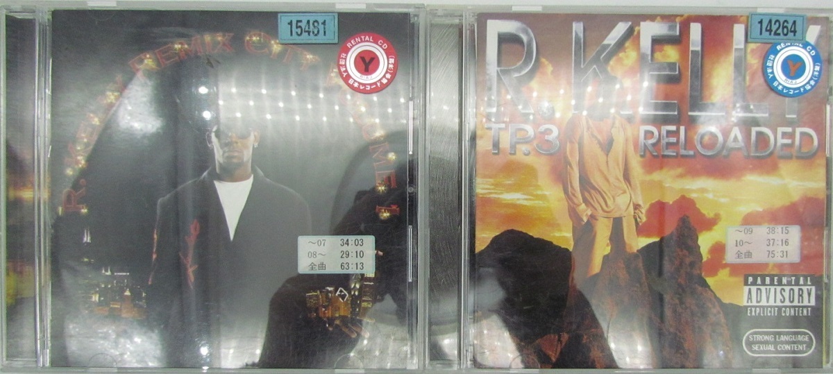 cd375-1548j CD R.KELLY アルバム2枚セット/TP.3 RELOADED REMIX CITY VOLUME I レンタル ...