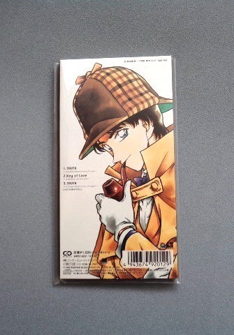 名探偵コナン 第五主題歌 Truth A Great Detective Of Love 主題歌 唄 Two Mix アニメソング一般 売買されたオークション情報 Yahooの商品情報をアーカイブ公開 オークファン Aucfan Com