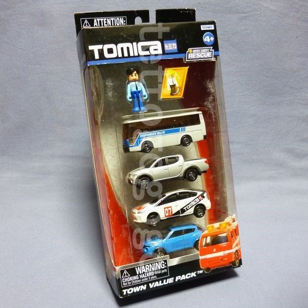 4台セット★USAトミカ タウンバリューパック★2012年