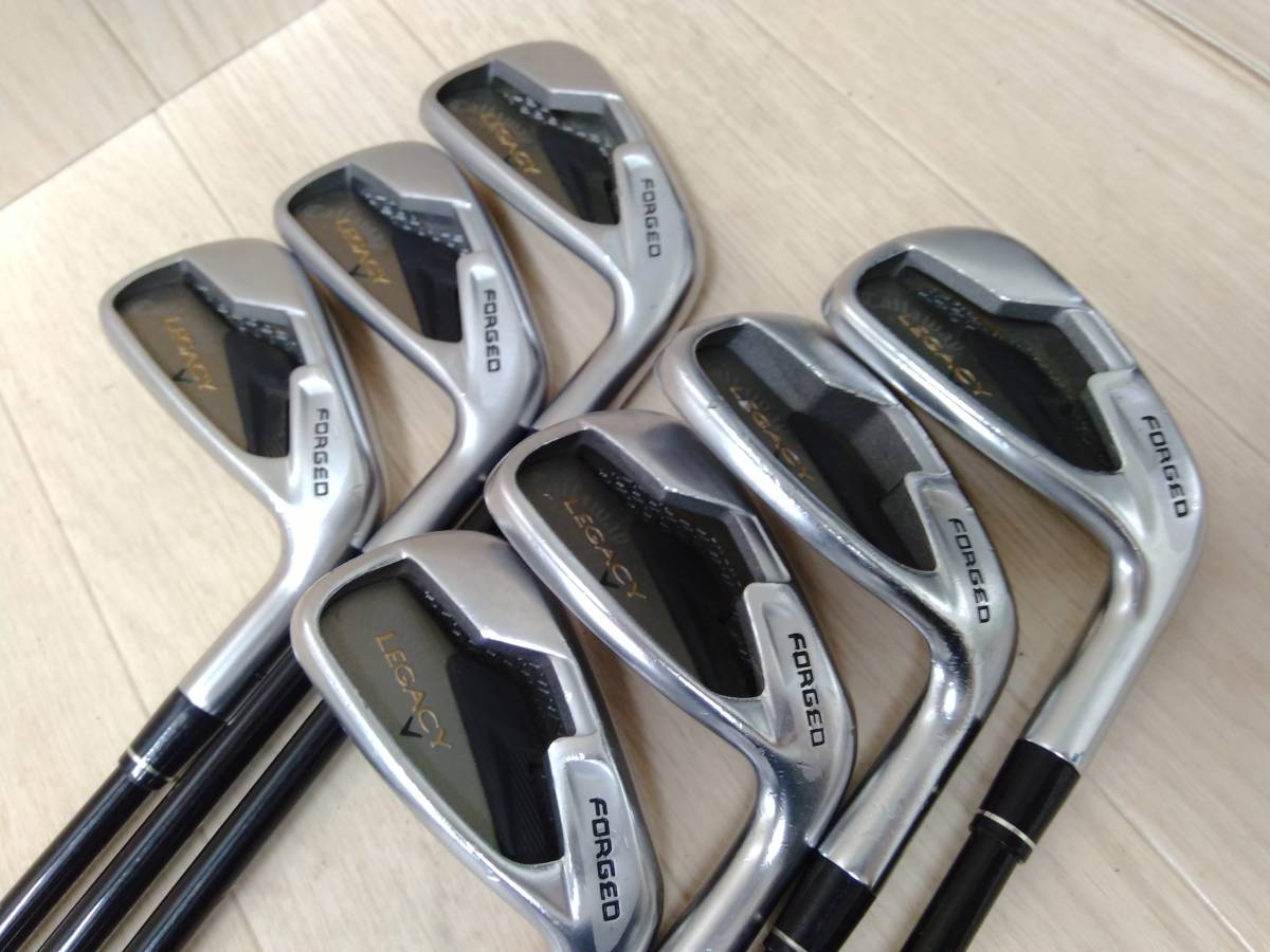 ゴルフ Callaway キャロウェイ LEGACY アイアンセット 4.5.6.7.8.9.P 7 