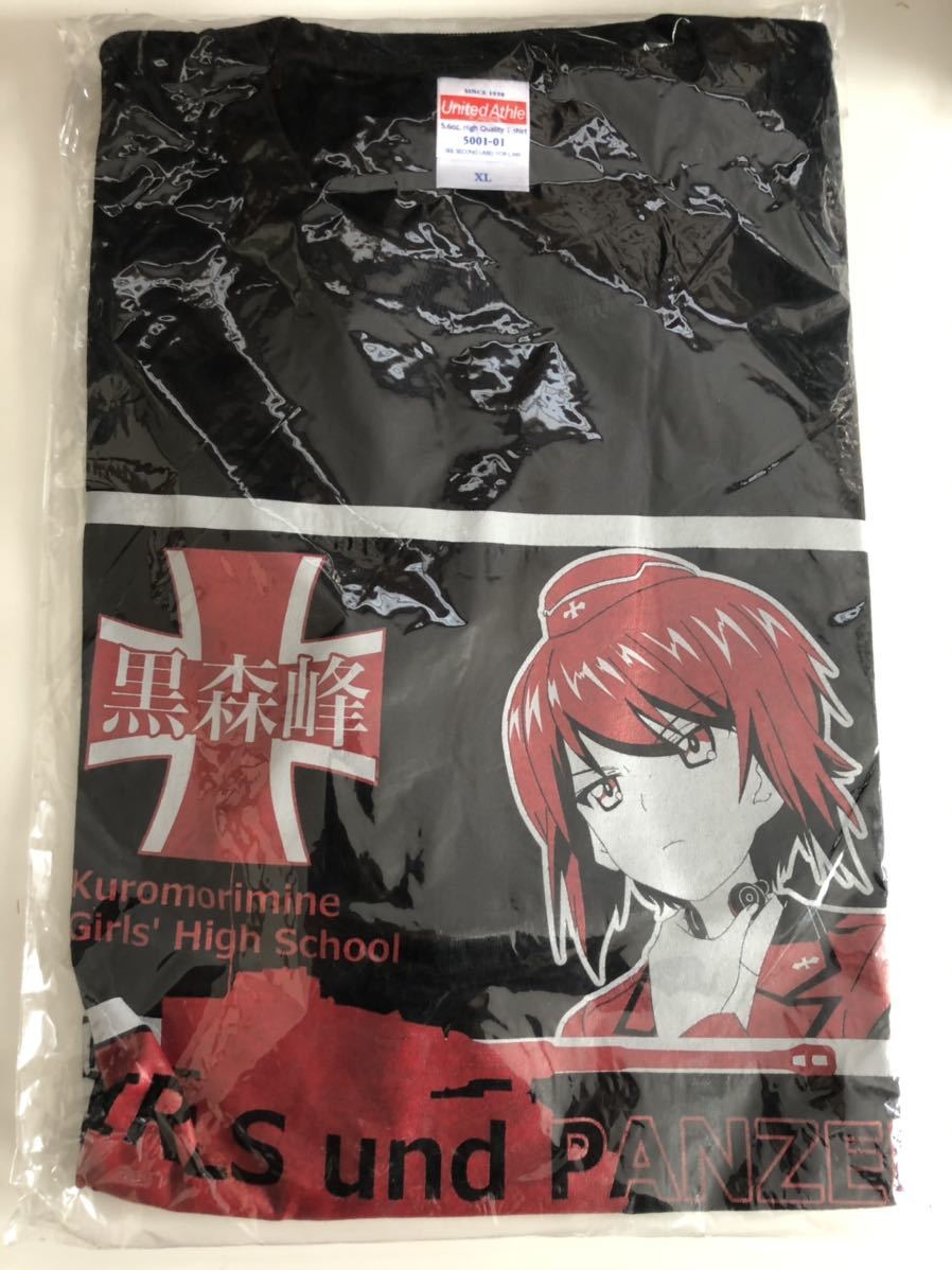 ガールズ パンツァー ガルパン 劇場版 極上爆音上映 黒森峰 西住まほ Tシャツ Xlサイズ コミック アニメグッズ 売買されたオークション情報 Yahooの商品情報をアーカイブ公開 オークファン Aucfan Com
