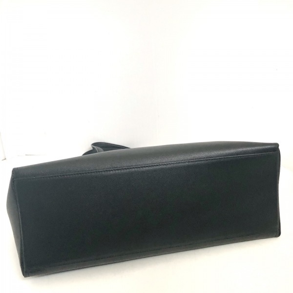 タグ付き✨極美品✨ FURLA ハンドバッグ カレッジトート レザー シボ革 トートバッグ レザー FURLA 黒 美品 フルラ ブラック 美品フルラ