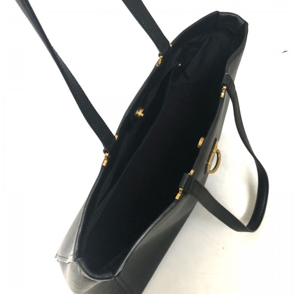 トートバッグ レザー FURLA 黒 美品 フルラ ブラック 美品フルラ
