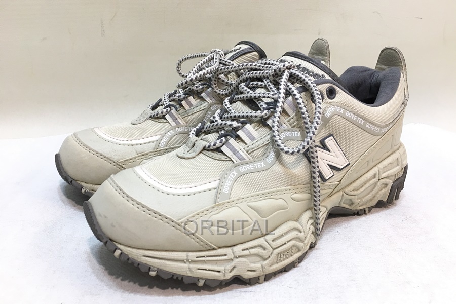 経堂) New Balance ニューバランス ML801GTB オイスター スニーカー 靴 ゴアテックス アイボリー系 レディース 24cm 定価1.98万