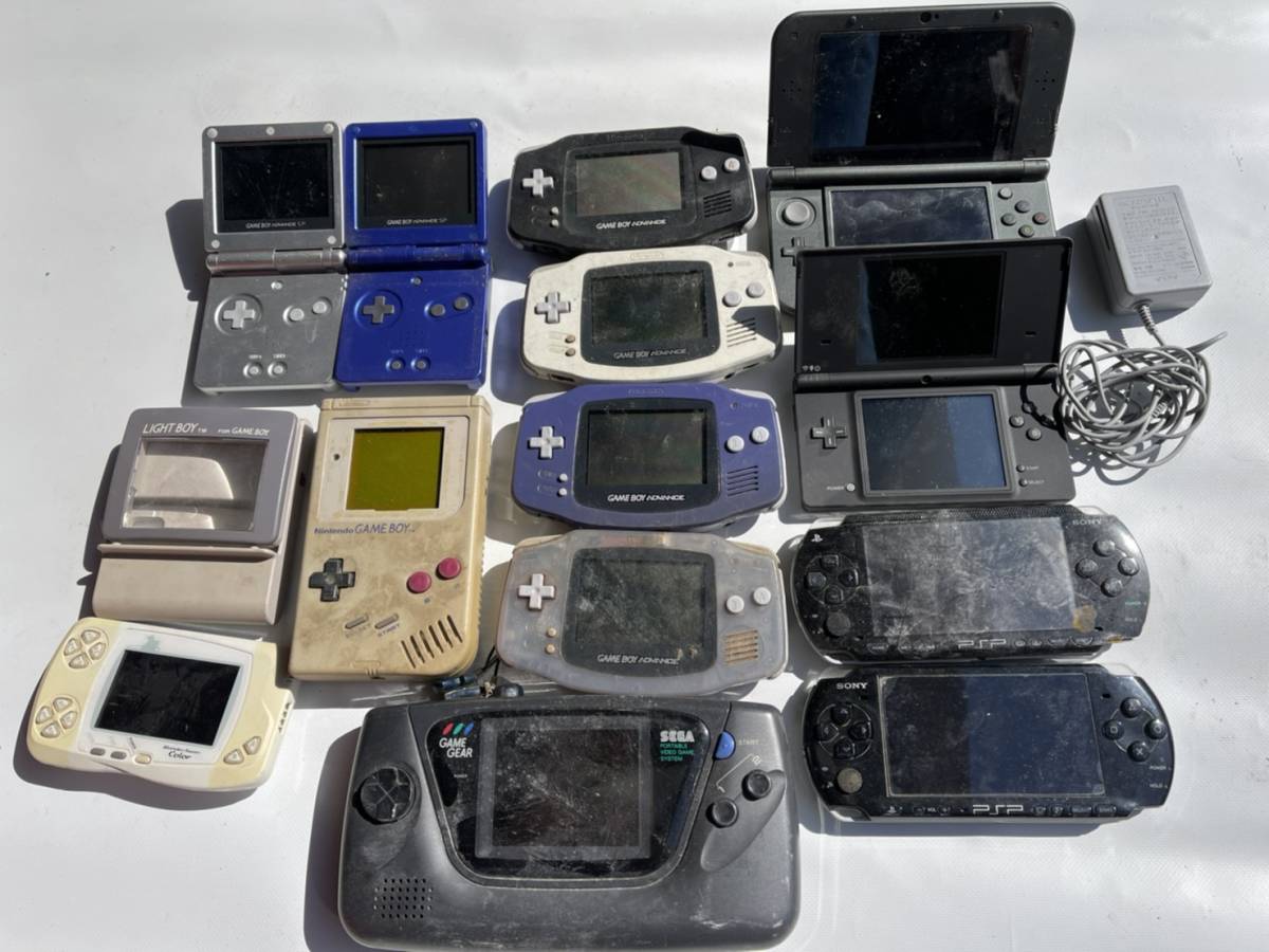 Psp3000 1000 ニンテンドーdsi Dsll アドバンス Sp ゲームギア ゲームボーイ ライト ワンダースワン ジャンク 1円スタート Psp3000シリーズ 売買されたオークション情報 Yahooの商品情報をアーカイブ公開 オークファン Aucfan Com
