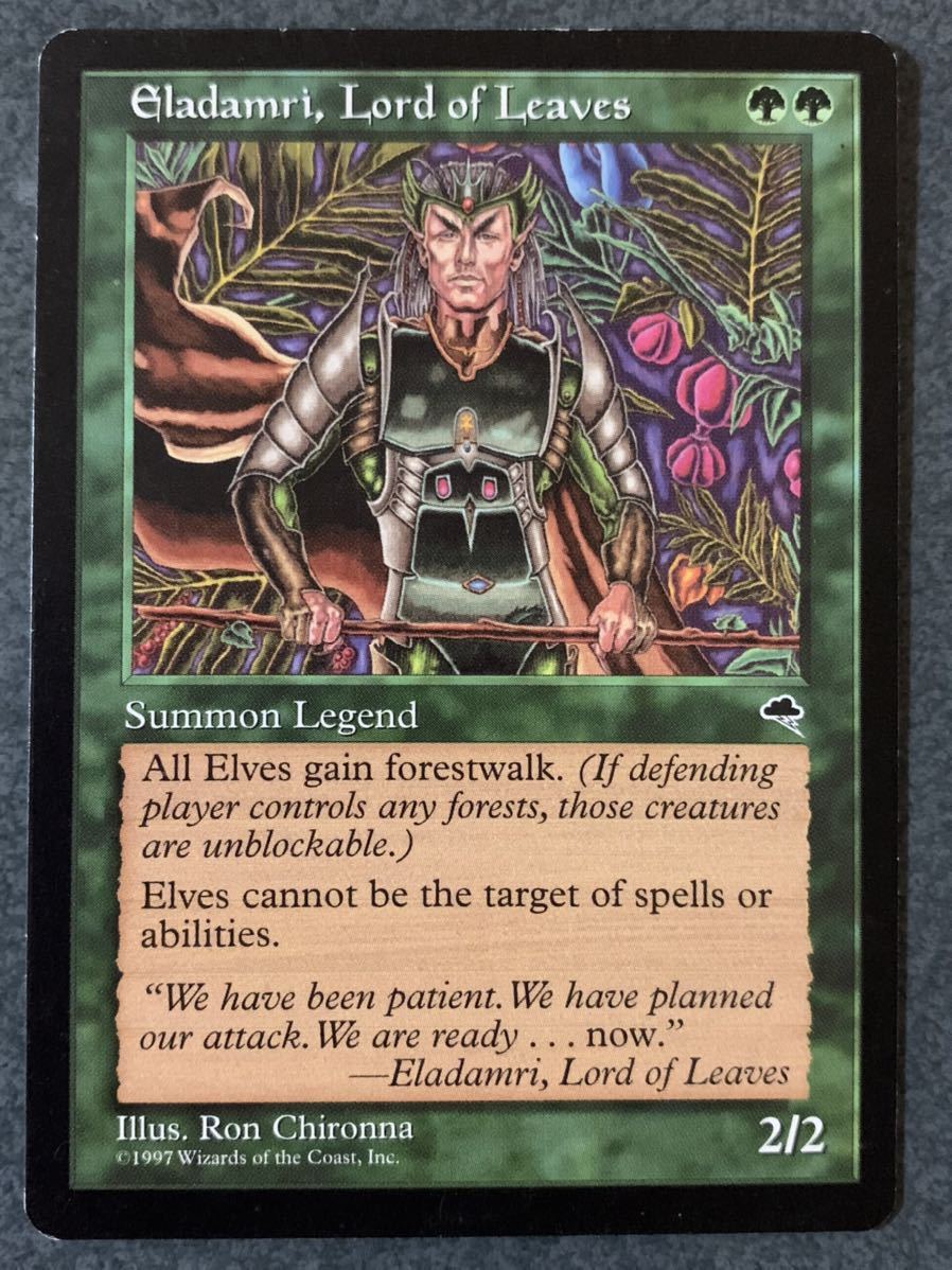 MTG TMP 葉の王エラダムリー 英語版 MTG 葉の王エラダムリー TMP TAMA