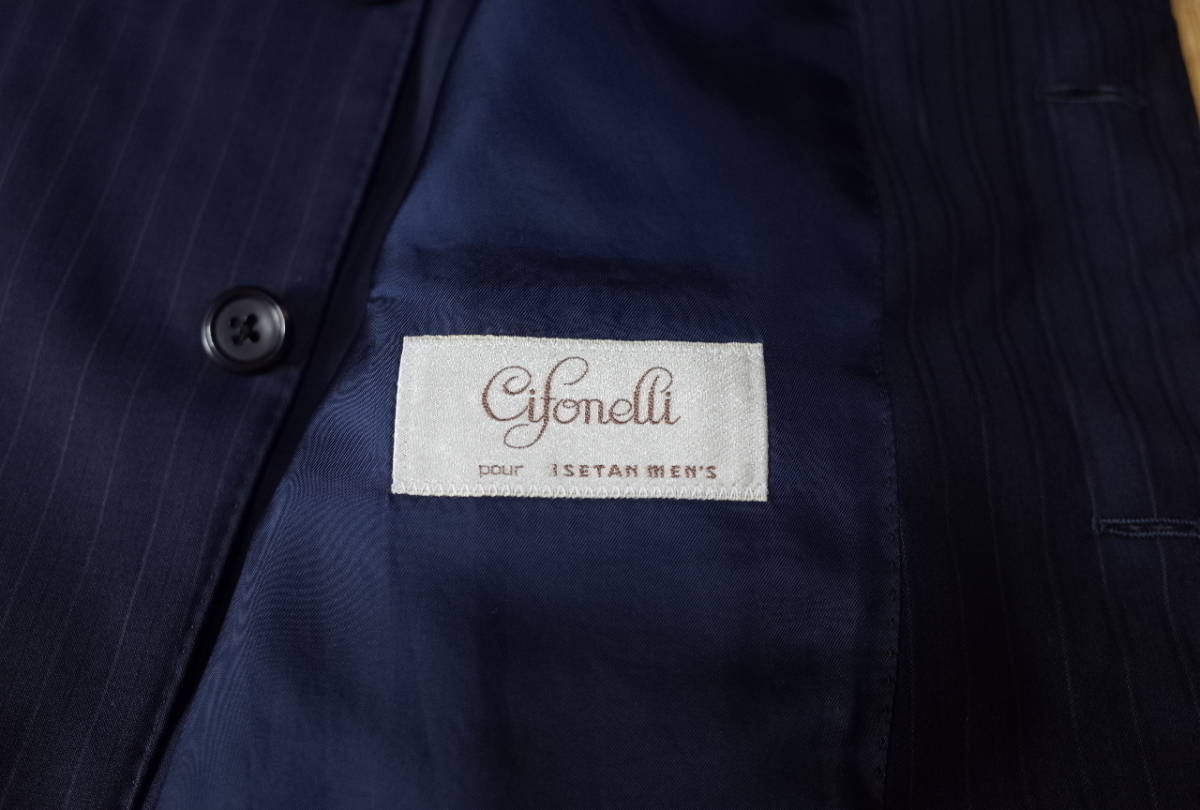 中古チフォネリ Cifonelli ISETAN MENS別注 カシミヤシルク 2026年最新 