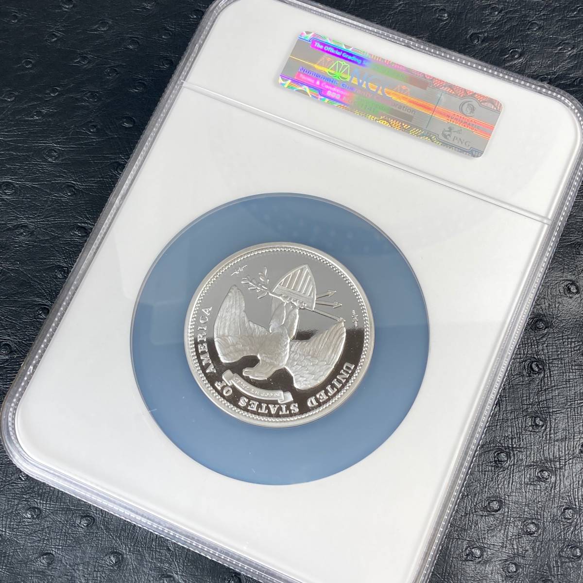 5oz 大型銀貨 1876年 2010年 アメリカ ジョージ T モルガン 100ドル