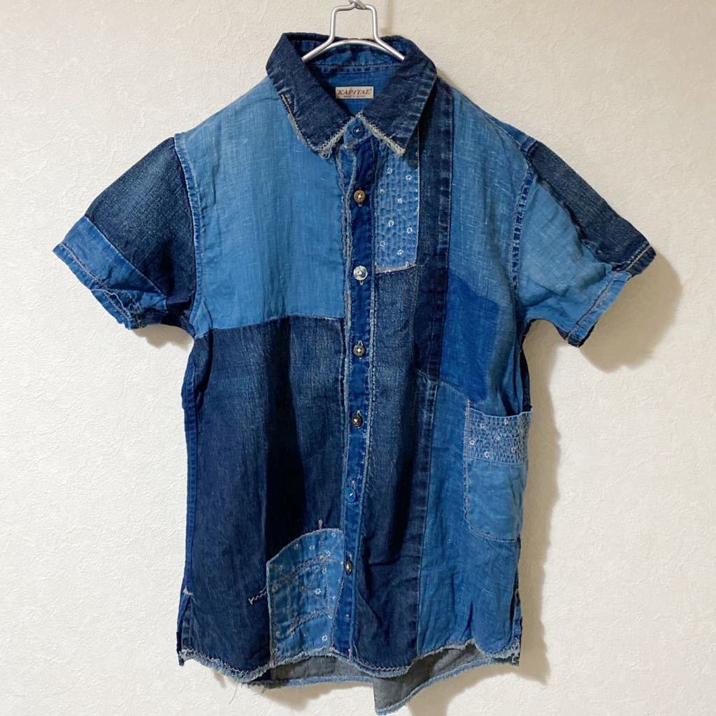 KAPITAL KOUNTRY IDG パッチワーク カトマンズシャツ キャピタル