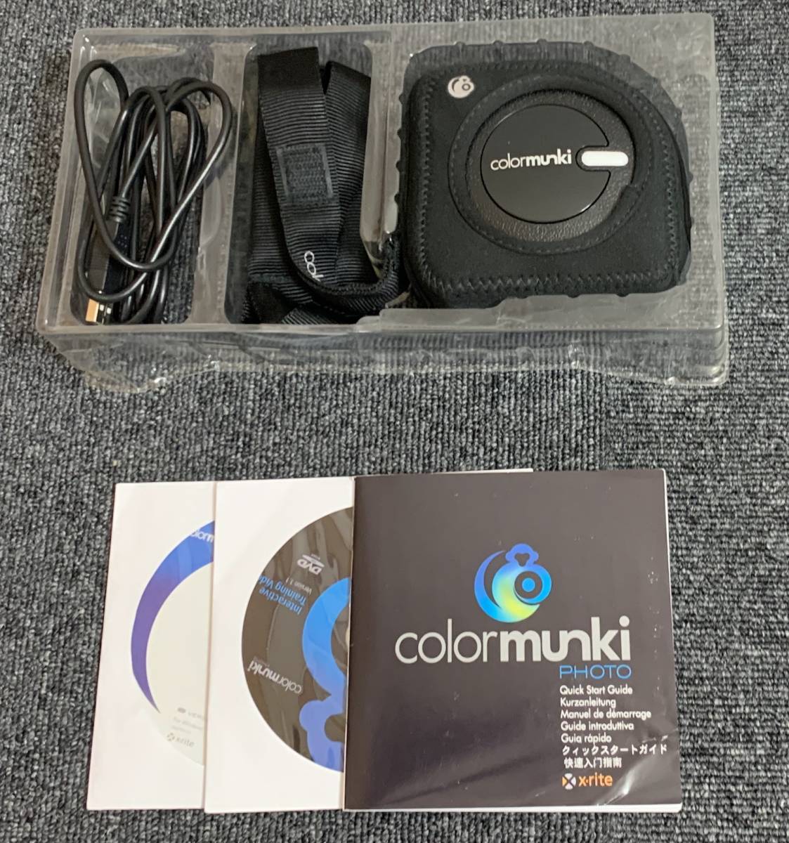 X-rite社製　colormunki Pohto ディスプレイキャリブレーションツール