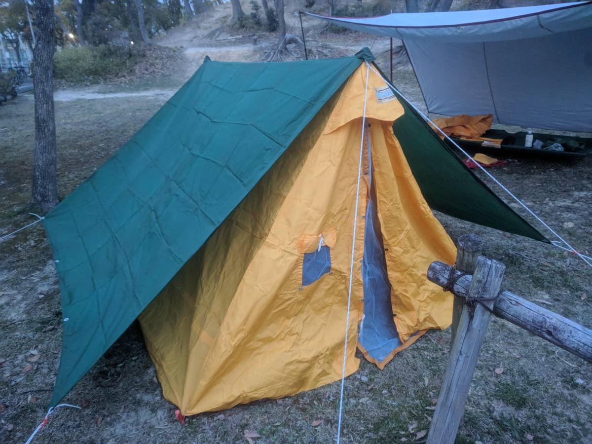 レア❗️廃版 ビニロン テント ヴィンテージ UNITIKA テント 8人用