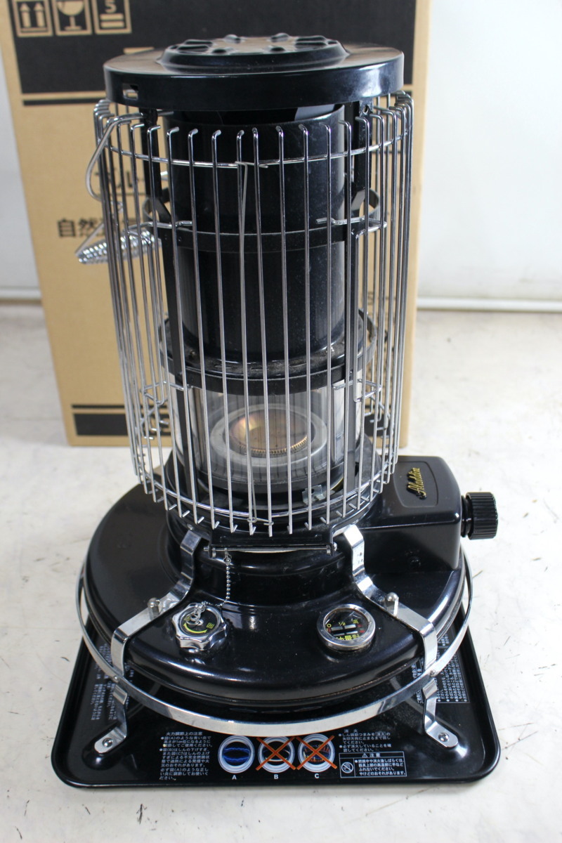 B3064【良品】Aladdin アラジン ストーブ BF3903 黒 ブラック 元箱付き