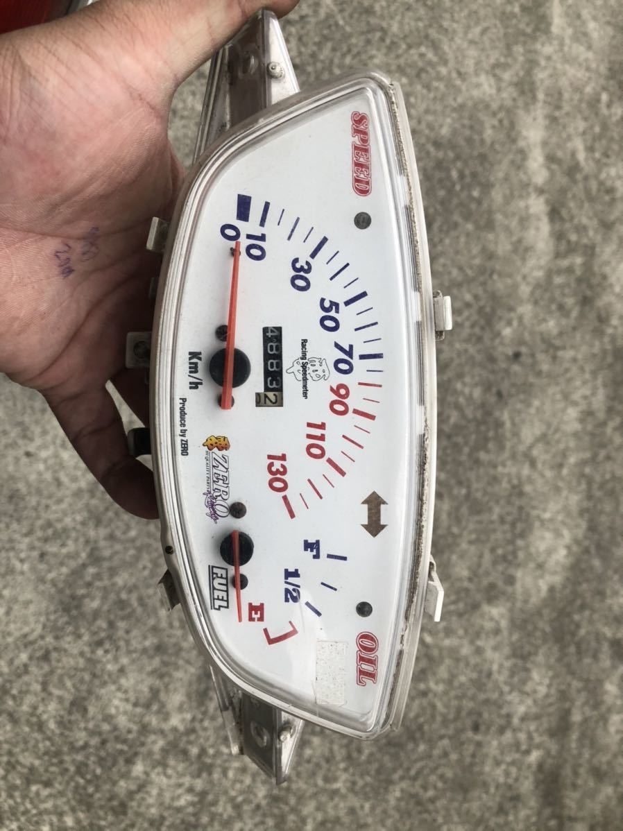 ZERO 130kmメーター ライブディオ ZX スーパーディオ AF28 AF35