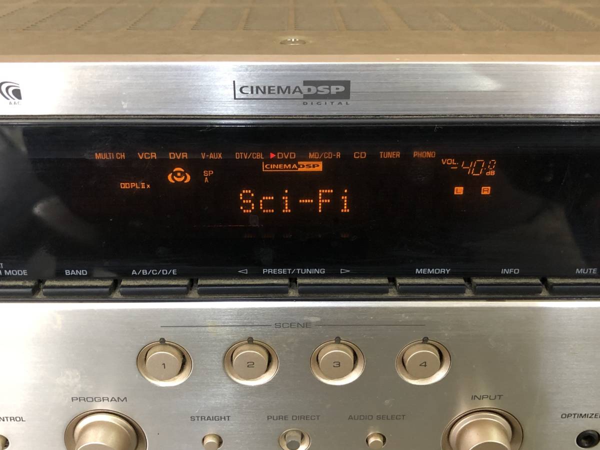 YAMAHA ヤマハ DSP AVアンプ DSP-AX763 ◇通電確認のみN13 DSP-AX763