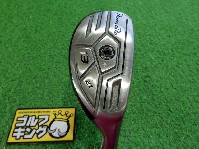 GK緑★即決095 【USED】【お値打ち】★ロマロ★RomaRo i-BRID Chapter3★i3★21度★TourAD DI85★Sフレックス★ユーティリティ★