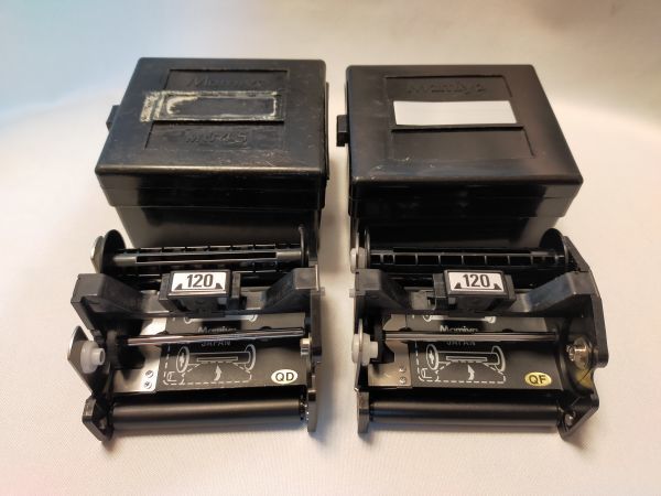 激安大特価，新品 Mamiya 120 フィルムバック中枠 M645用 ２個セット(大判、中判カメラ用)｜売買されたオークション情報、yahooの商品情報をアーカイブ公開 - オークファン 大判、中判カメラ用
