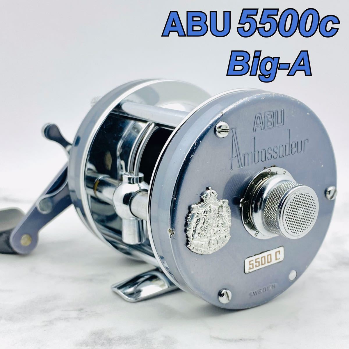 フィッシング アブ アンバサダー 5500c ブルーグレー Abu Ambassadeur