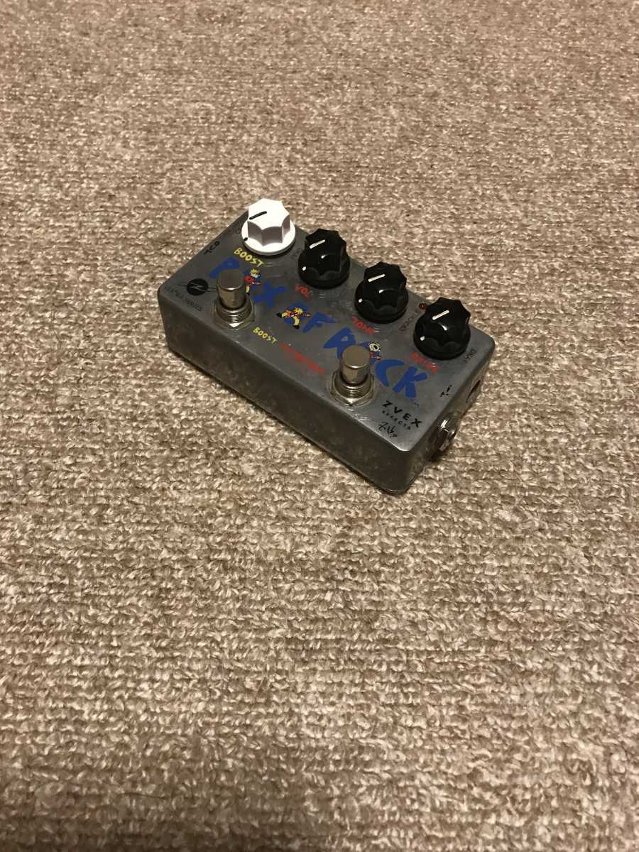Z.VEX BOX OF ROCK ノブ交換箇所有り Box Of Rock 魔法 Rock」JTM45系