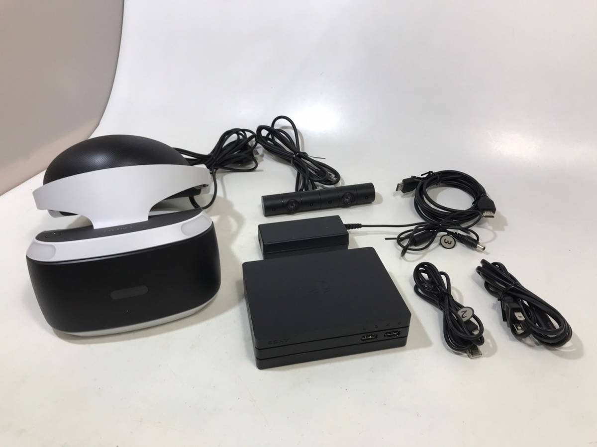 16246】【1円～】Sony PlayStation VR ヘッドセット 本体 周辺機器 
