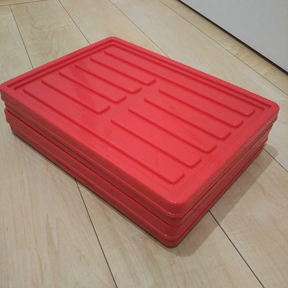 新品未使用】DIESELディーゼル コンテナBOXセット赤(4箱) ノベルティ