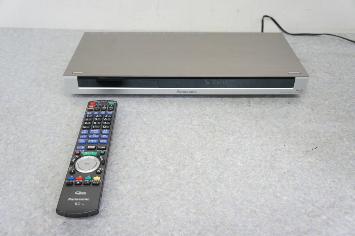 Panasonic パナソニック DIGA DMR-BZT860 HDD/BDレコーダー リモコン付
