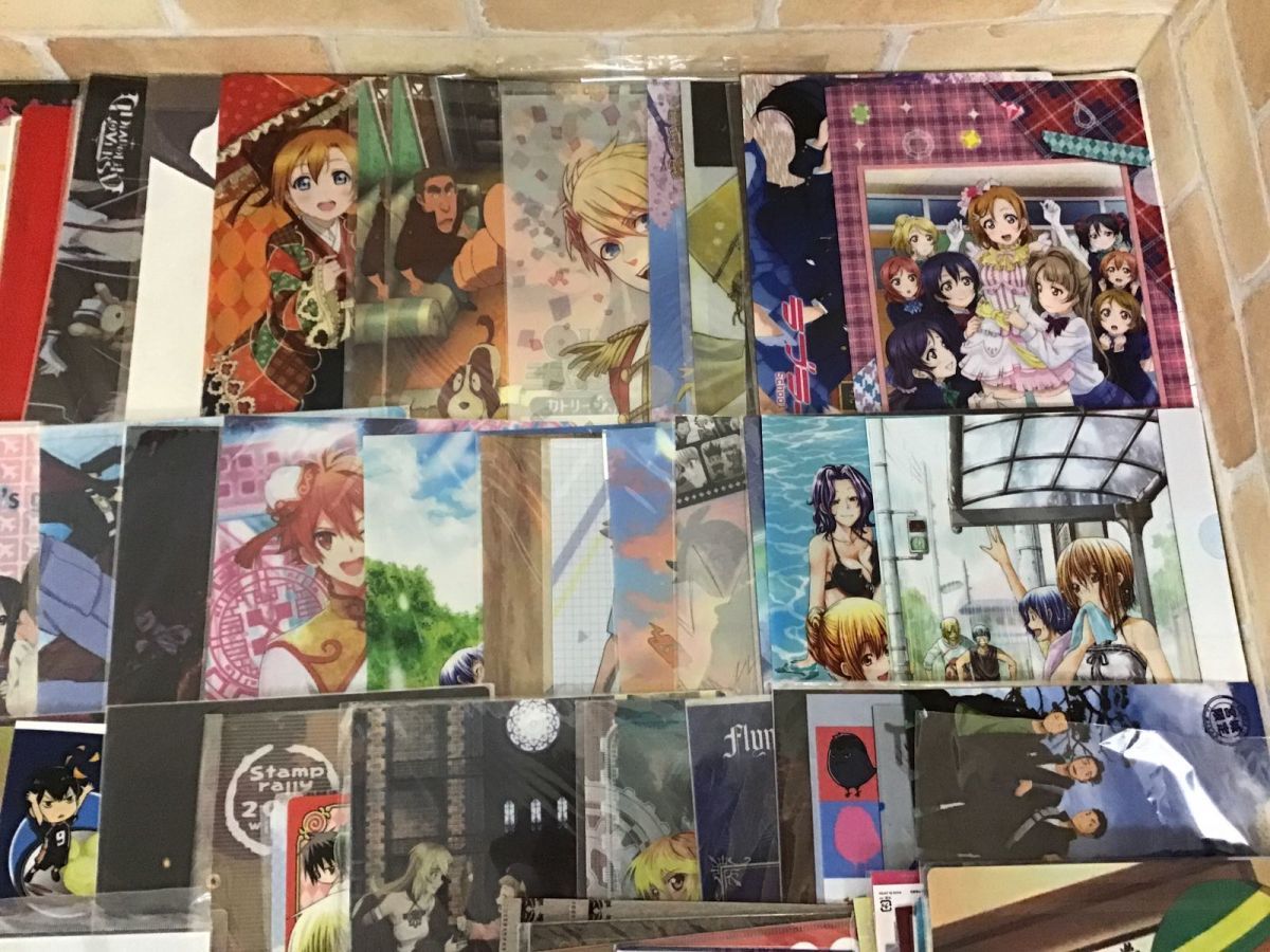 現状 アニメグッズ クリアファイル まとめ売り とあるシリーズ ハイキュー うたプリ ラブライブ けいおん One Piece 他 クリアファイル 売買されたオークション情報 Yahooの商品情報をアーカイブ公開 オークファン Aucfan Com