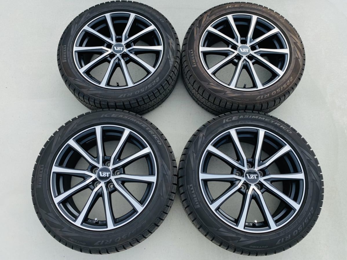ボルボ V60 ZB VST JAPAN Type ST2 17インチ ホイール 17×7.0J 225/50R17 +39 5H 超美品 バリ山 スタッドレス NEW V60対応 専用ホイール