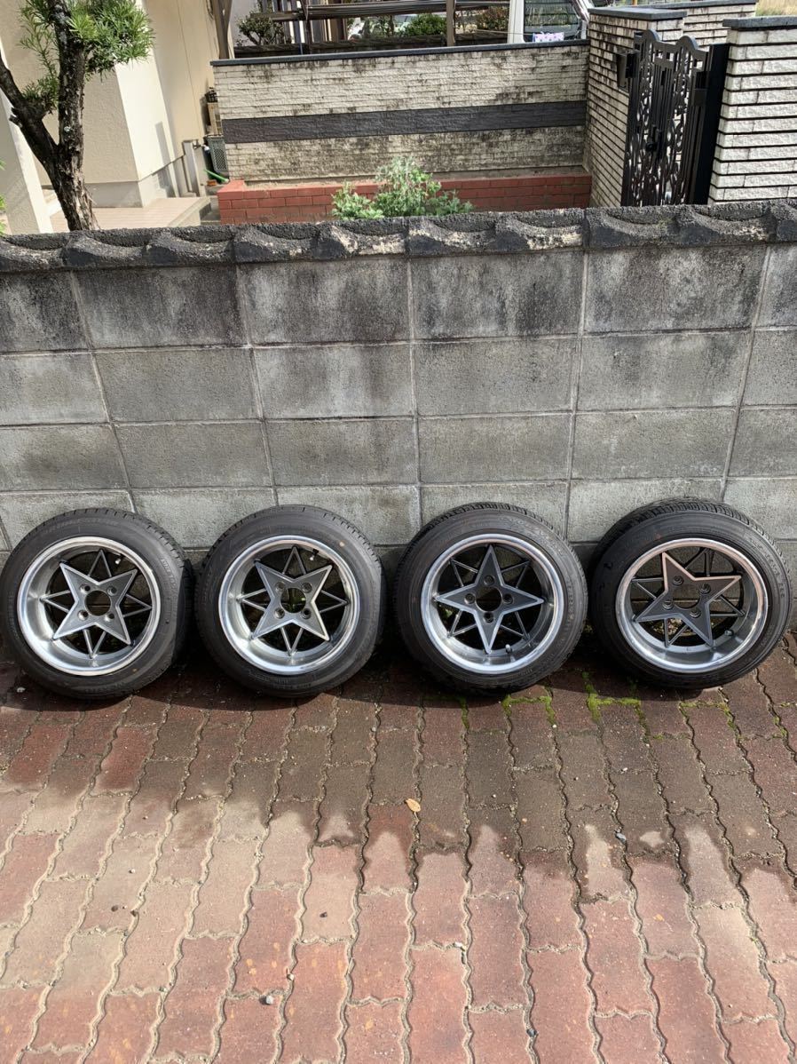 名無し様 専用 スターシャーク風ホイール 13インチ7J off0 4本セット 