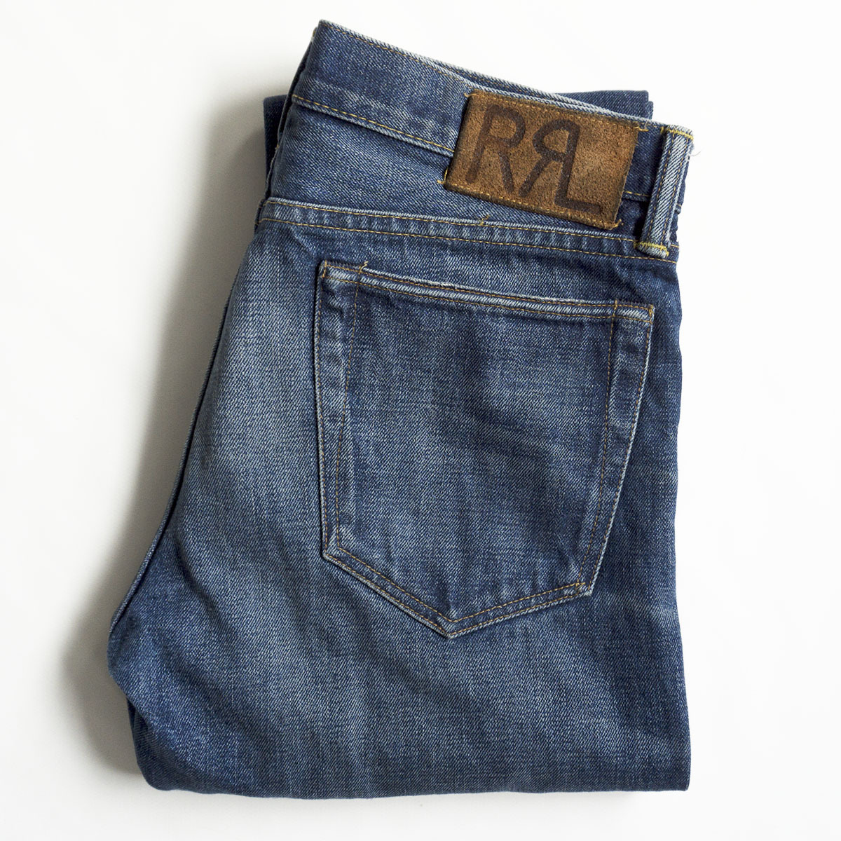 Slim Fit Wash - RRL Selvedge Jean Jeans Denim RL Double | Daws 