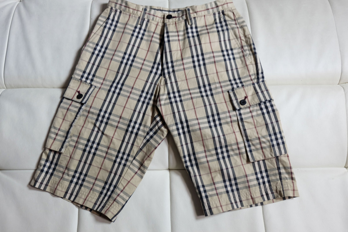 BURBERRY バーバリーブラックレーベル LABEL（ショートパンツ）の 