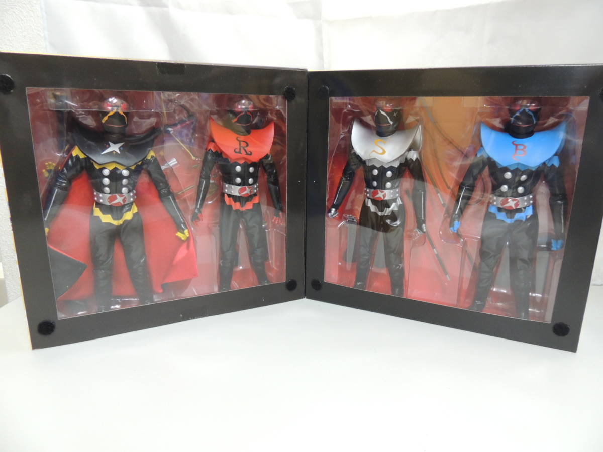 本物保証，100%新品 キカイダー０１ ハカイダー4人衆 RAH220 No.004X4 トイザらス限定 タイムハウス 人造人間キカイダー メディコム トイ 東映 石森プロ 特撮(人造人間キカイダー)｜売買されたオークション情報、yah 人造人間キカイダー