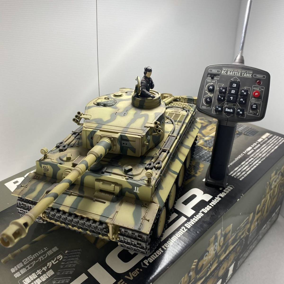 東京マルイ バトルタンク RC TIGER I 迷彩 タイガー 初期型