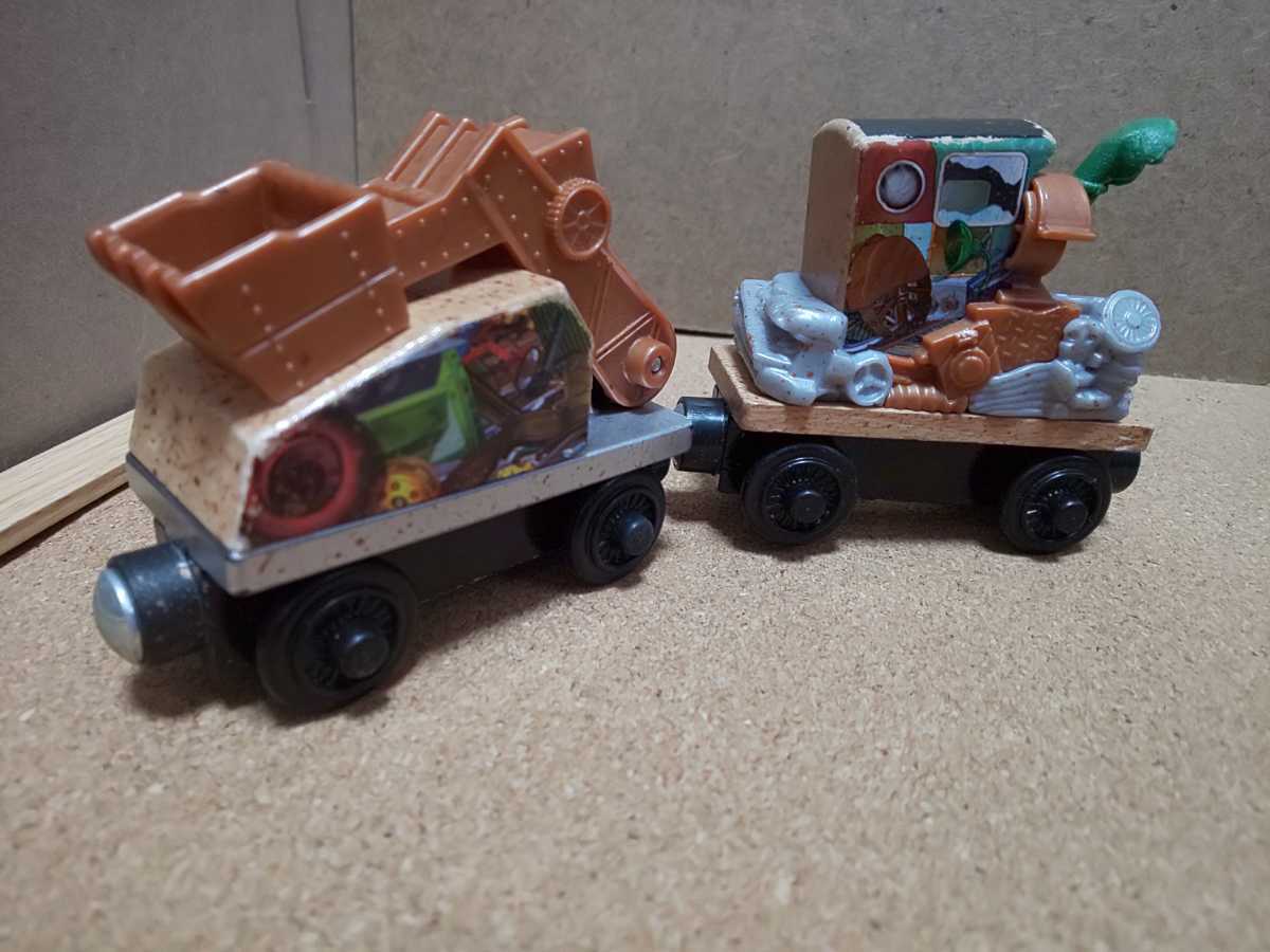 木製トーマス 木製レール きかんしゃトーマス スクラップモンスターの 