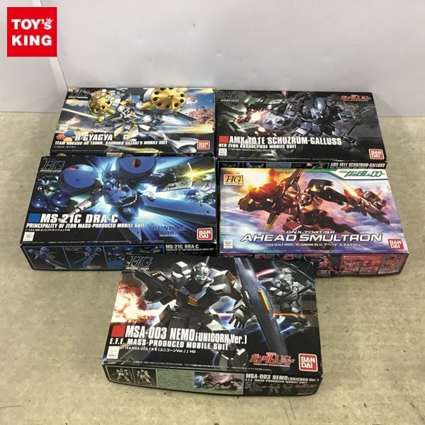 1円~ HGUC 等 1/144 シュツルム・ガルス ネモ ユニコーン Ver. 他