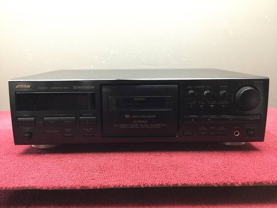 オーディオ機器 Victor TD-V515 カセットデッキ 本体