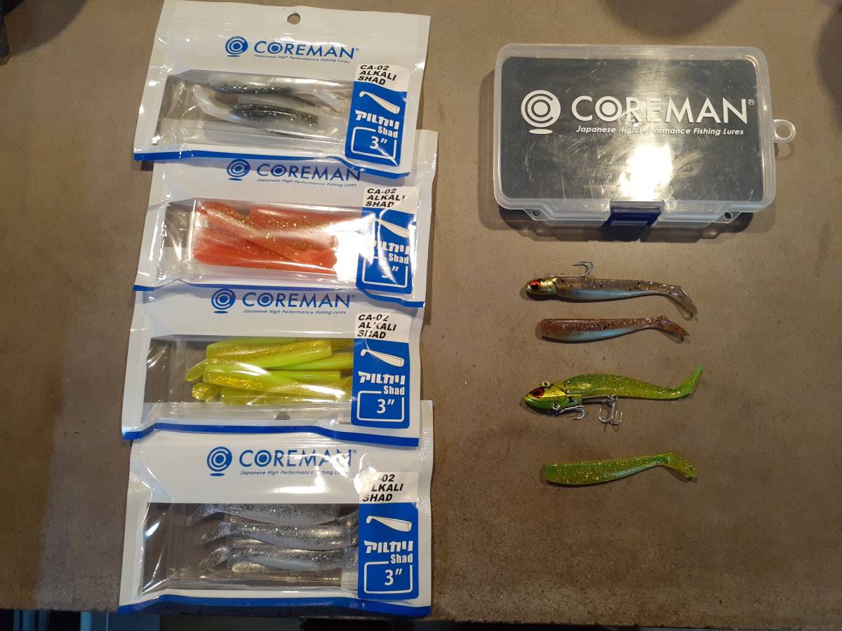 COREMAN DAIWA ジグヘッド ワーム セット COREMAN DAIWA ジグヘッド ワーム セット DAIWA - 【MACHINE様専用