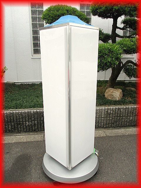 看板 電飾看板 どんなお店にも キャスター付 4面ロータリー型 600×600